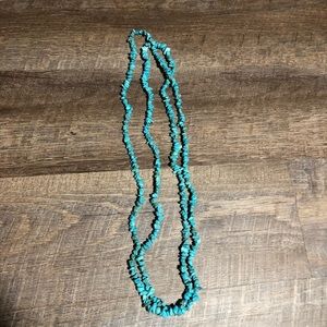 Long Turquoise Necklace
